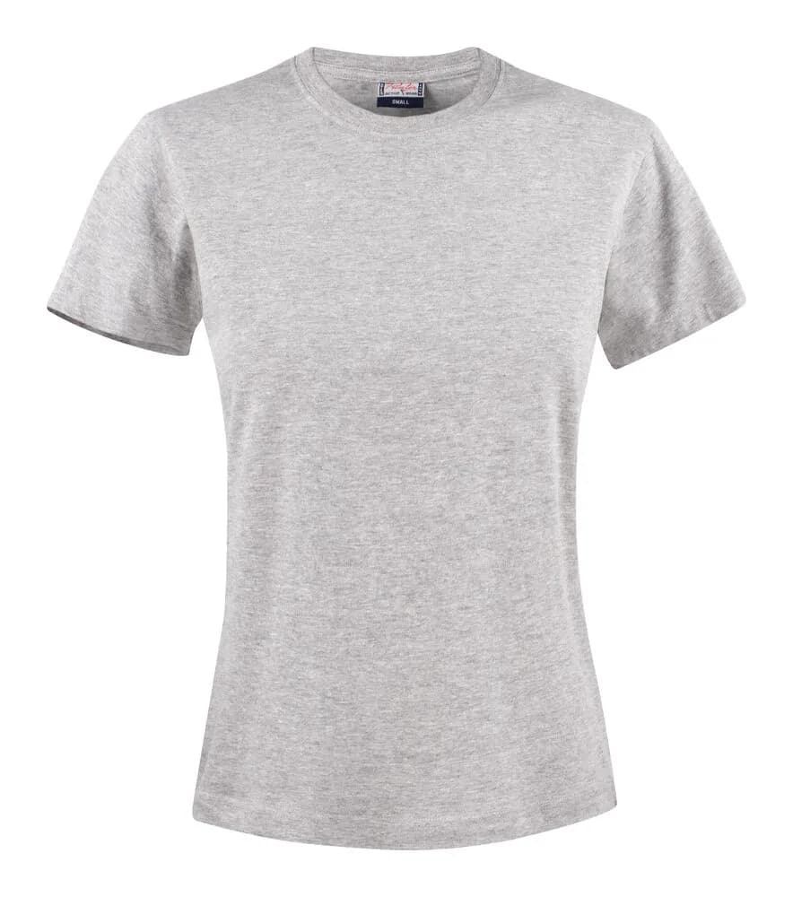 Heavy T T-Shirt Damen - Grau Meliert