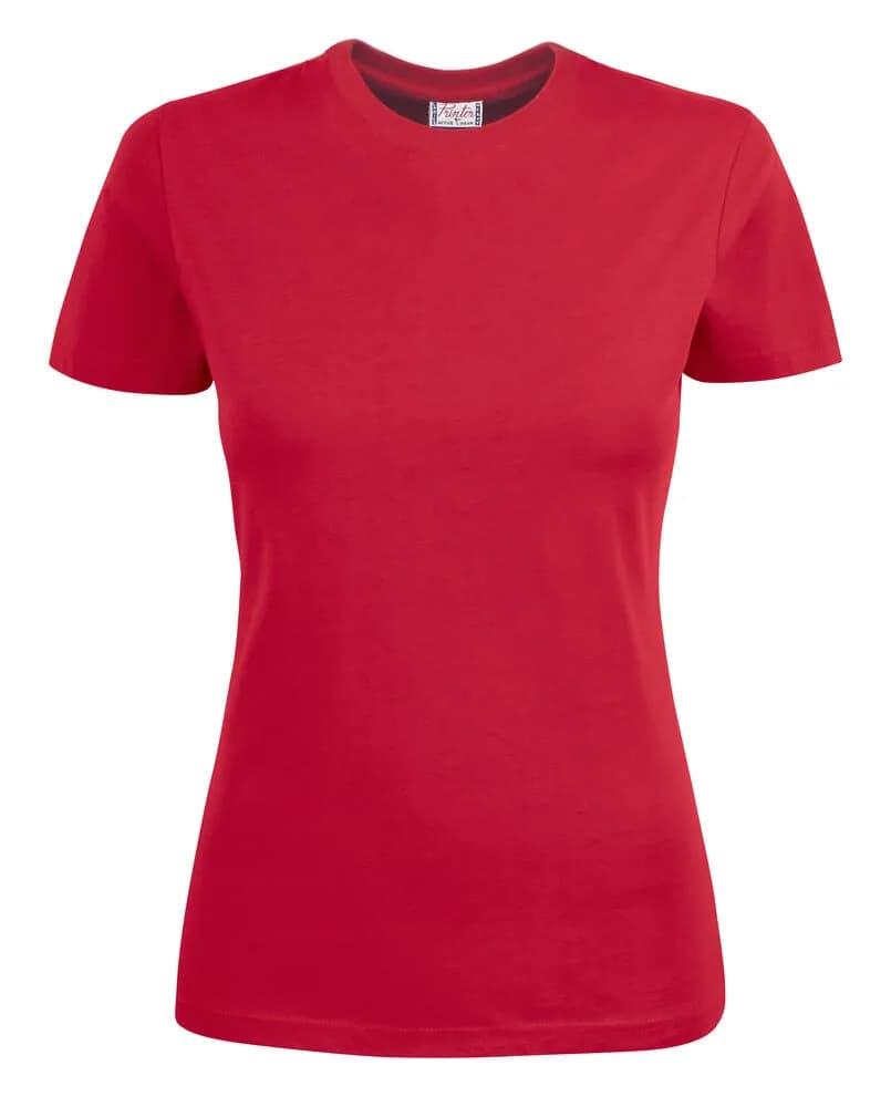 Heavy T T-Shirt Damen - Rot
