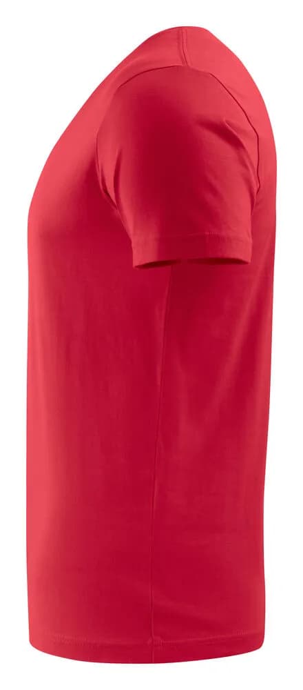 Heavy V-neck T-Shirt Herren - Rot