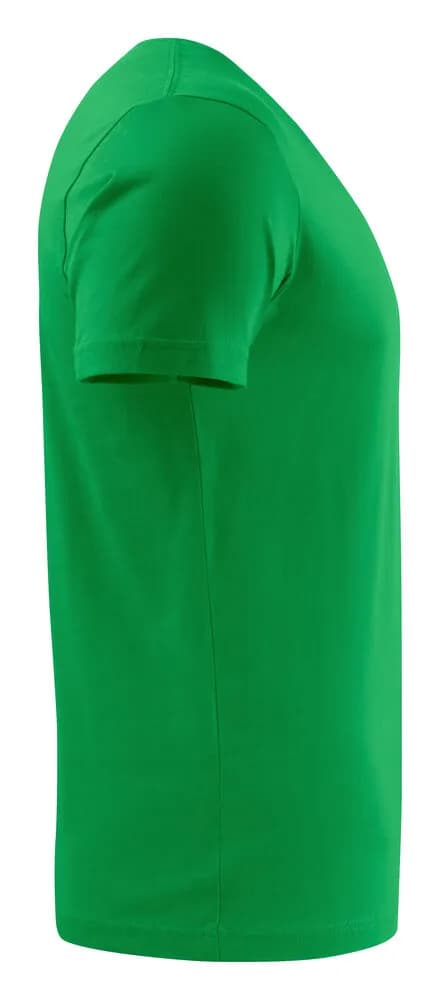 Heavy V-neck T-Shirt Herren - Grün