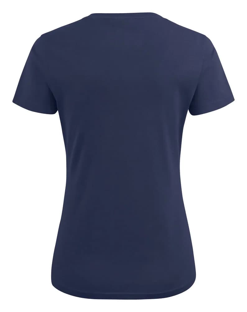 Heavy V-neck  T-Shirt Damen - Marine