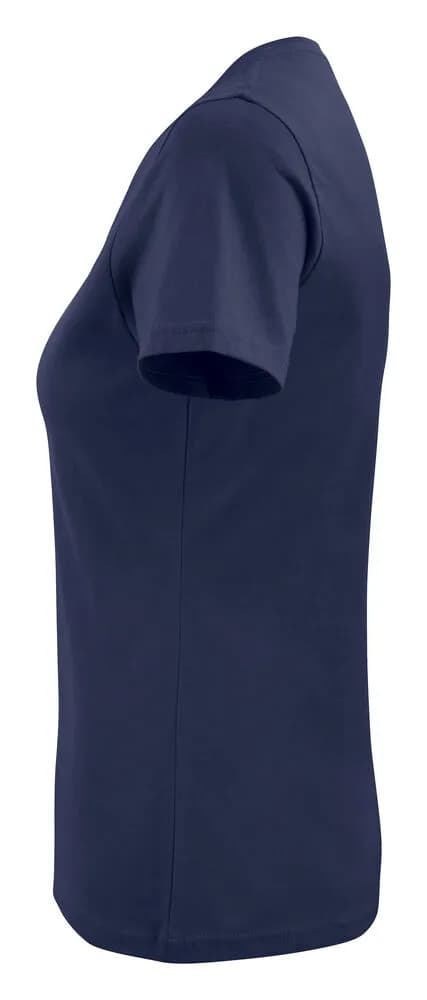 Heavy V-neck  T-Shirt Damen - Marine