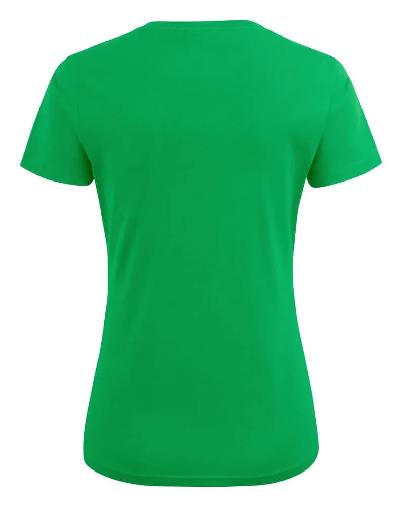 Heavy V-neck  T-Shirt Damen - Grün