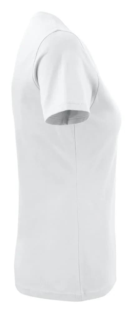 Heavy V-neck  T-Shirt Damen - Weiß