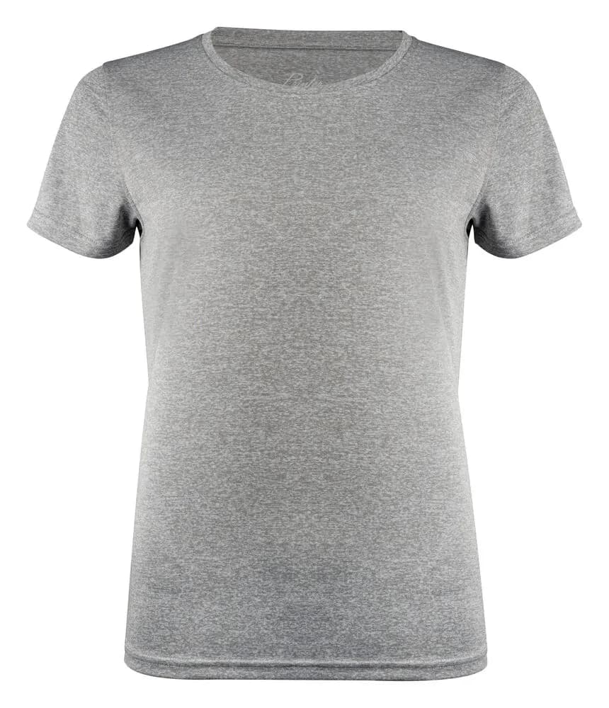 Run T-Shirt Damen - Grau Meliert