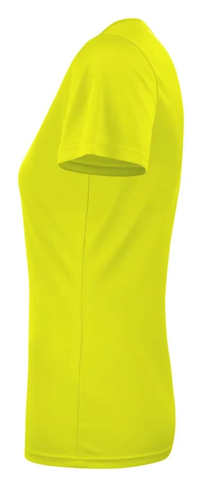 Run T-Shirt Damen - Neon Gelb