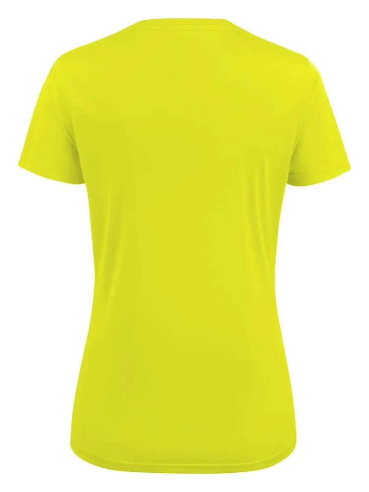 Run T-Shirt Damen - Neon Gelb