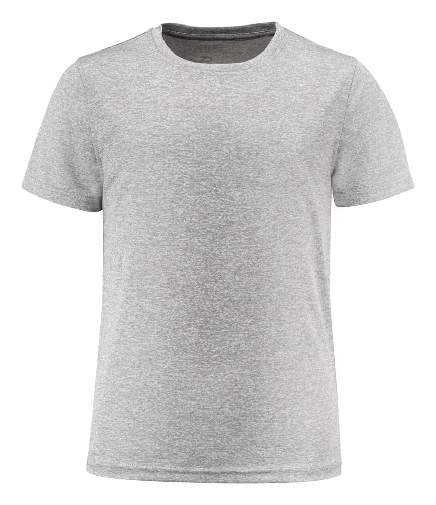 Run T-Shirt Junior - Grau Meliert