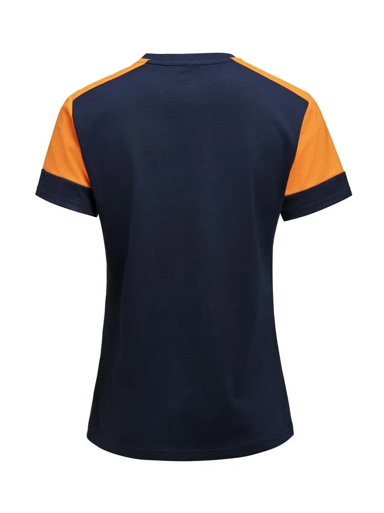 Prime T-Shirt Damen - Marine/Neonorange