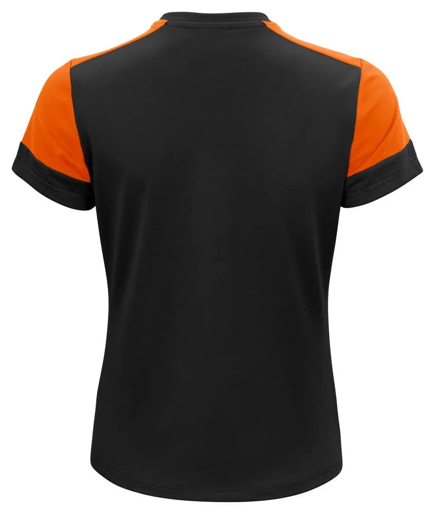 Prime T-Shirt Damen - Schwarz/Orange