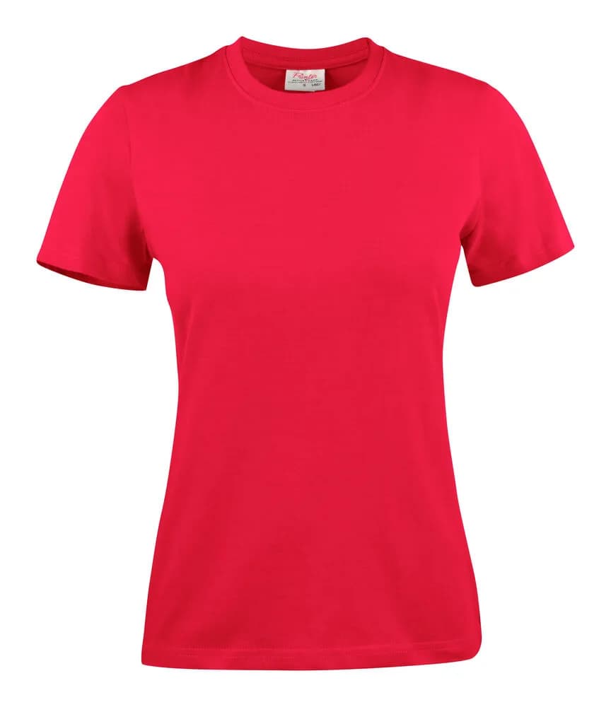 Light  T-Shirt Damen - Rot