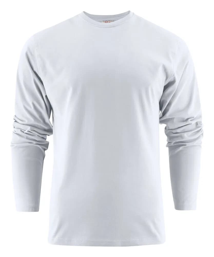 Heavier Pro L/S T-Shirt Herren - Weiß