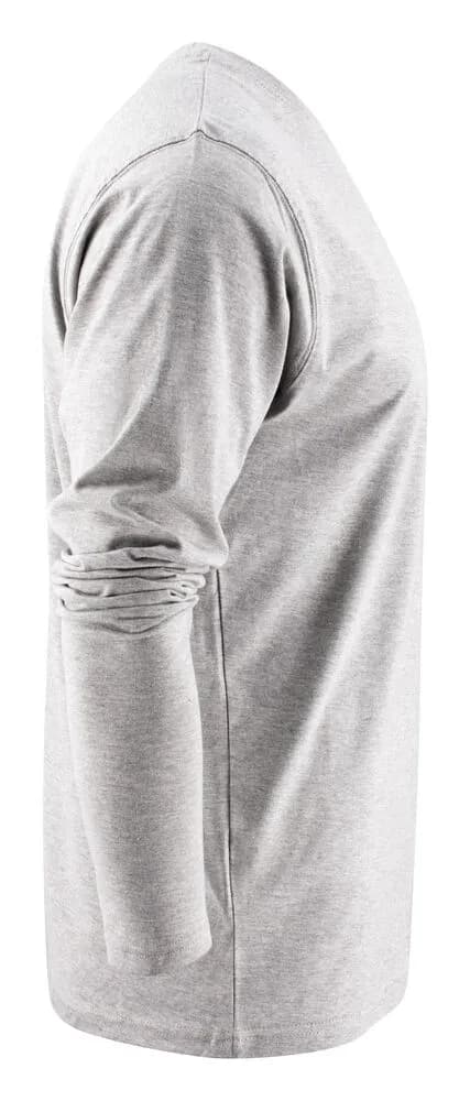 Heavier Pro L/S T-Shirt Herren - Grau Meliert