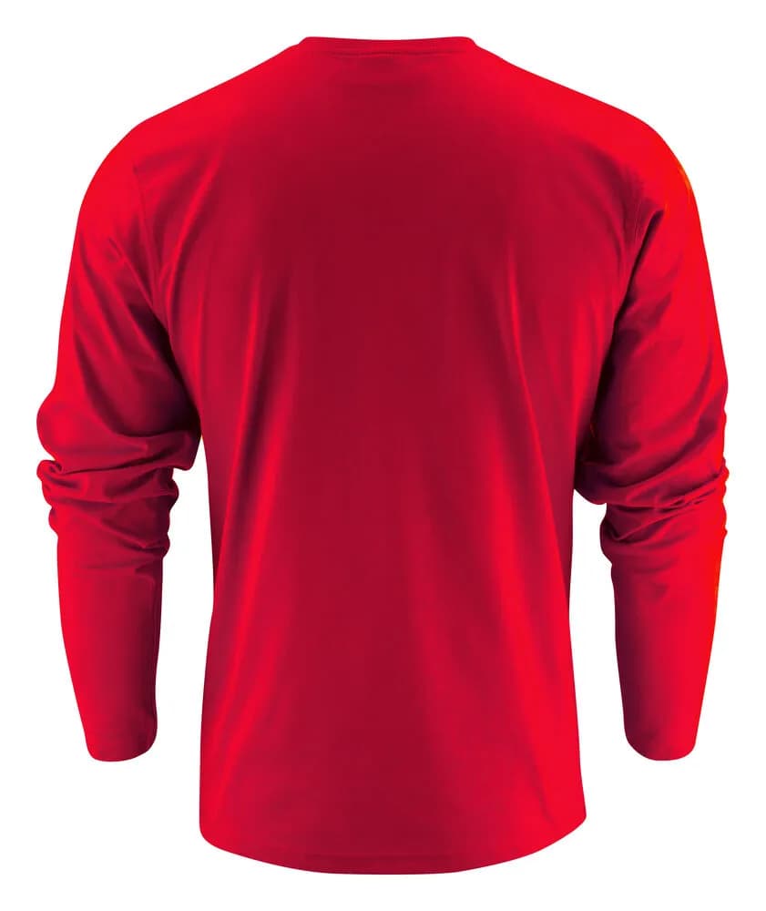 Heavier Pro L/S T-Shirt Herren - Rot