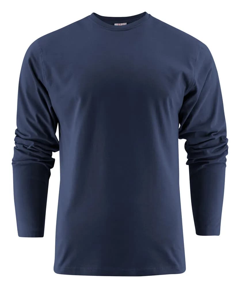 Heavier Pro L/S T-Shirt Herren - Marine