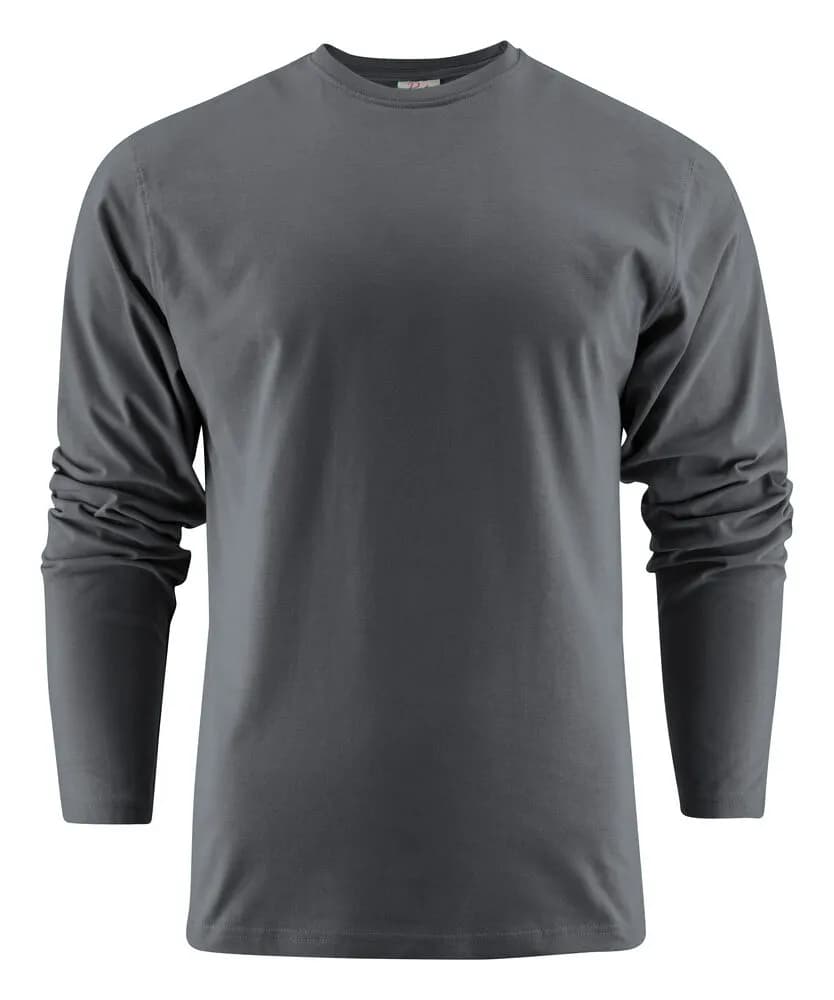 Heavier Pro L/S T-Shirt Herren - Grau