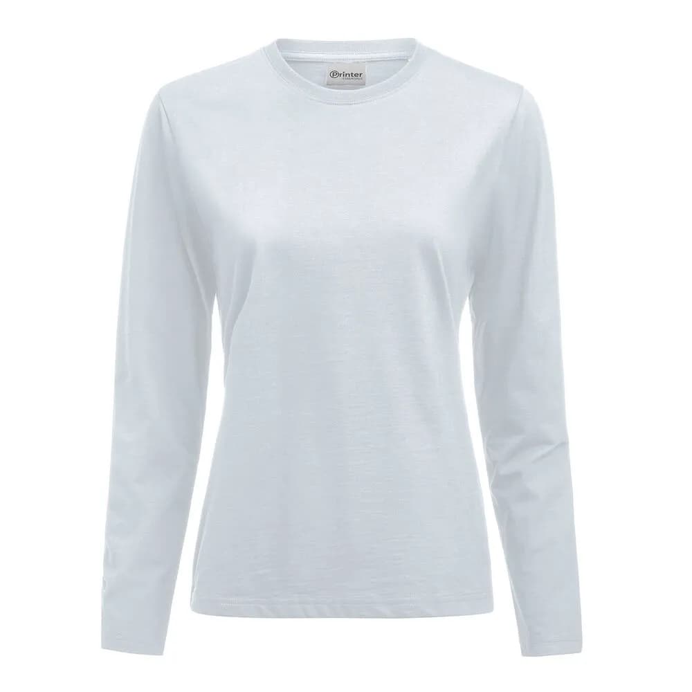 Heavier Pro L/S T-Shirt Damen - Weiß