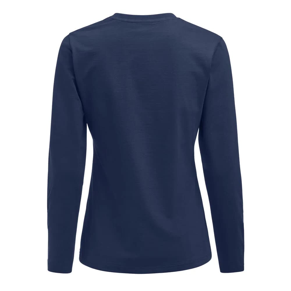 Heavier Pro L/S T-Shirt Damen - Marine