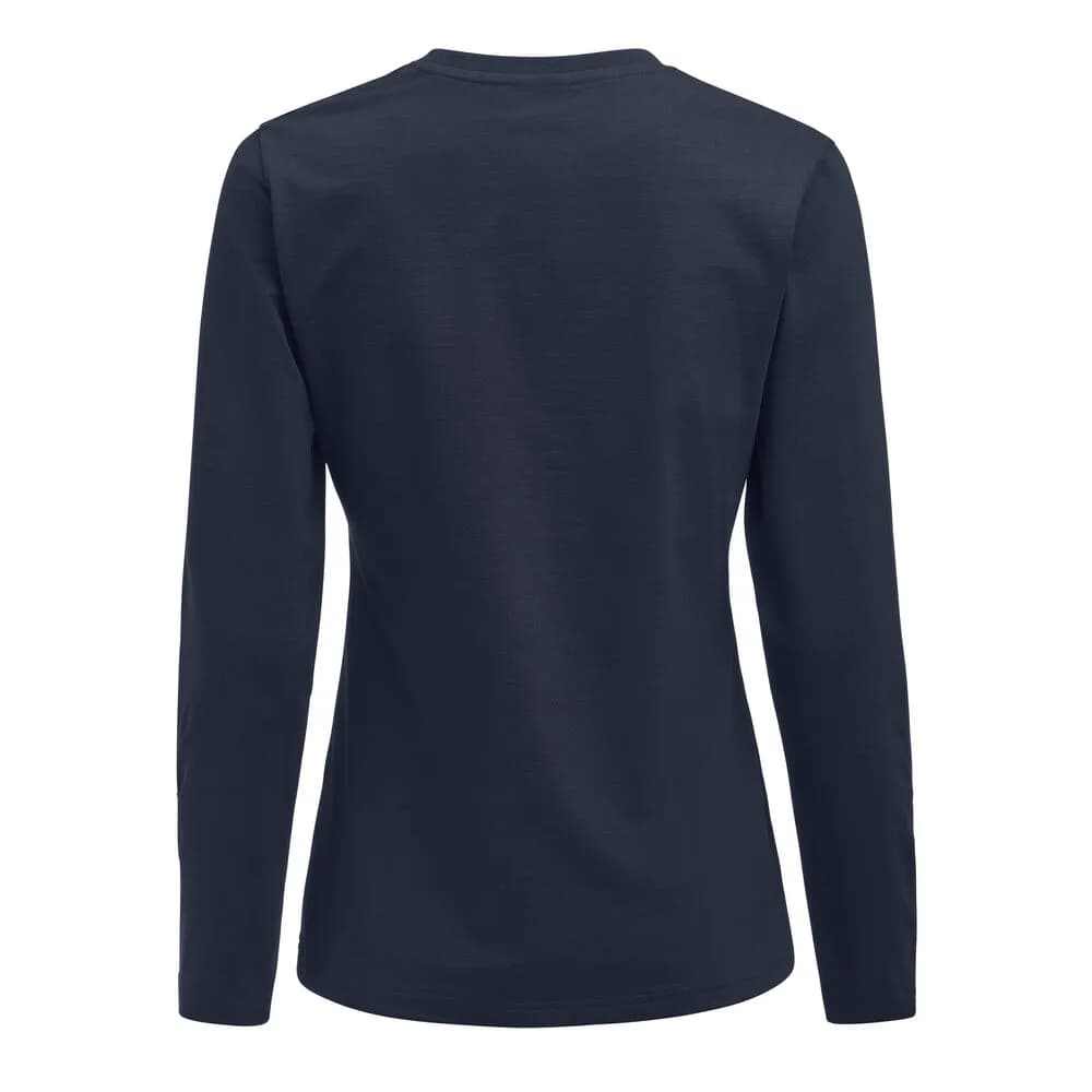 Heavier Pro L/S T-Shirt Damen - Dunkelmarine