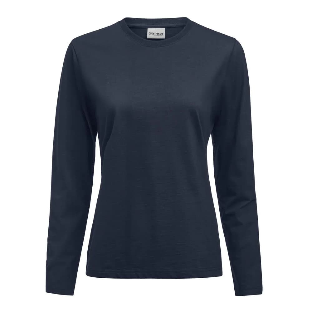 Heavier Pro L/S T-Shirt Damen - Dunkelmarine