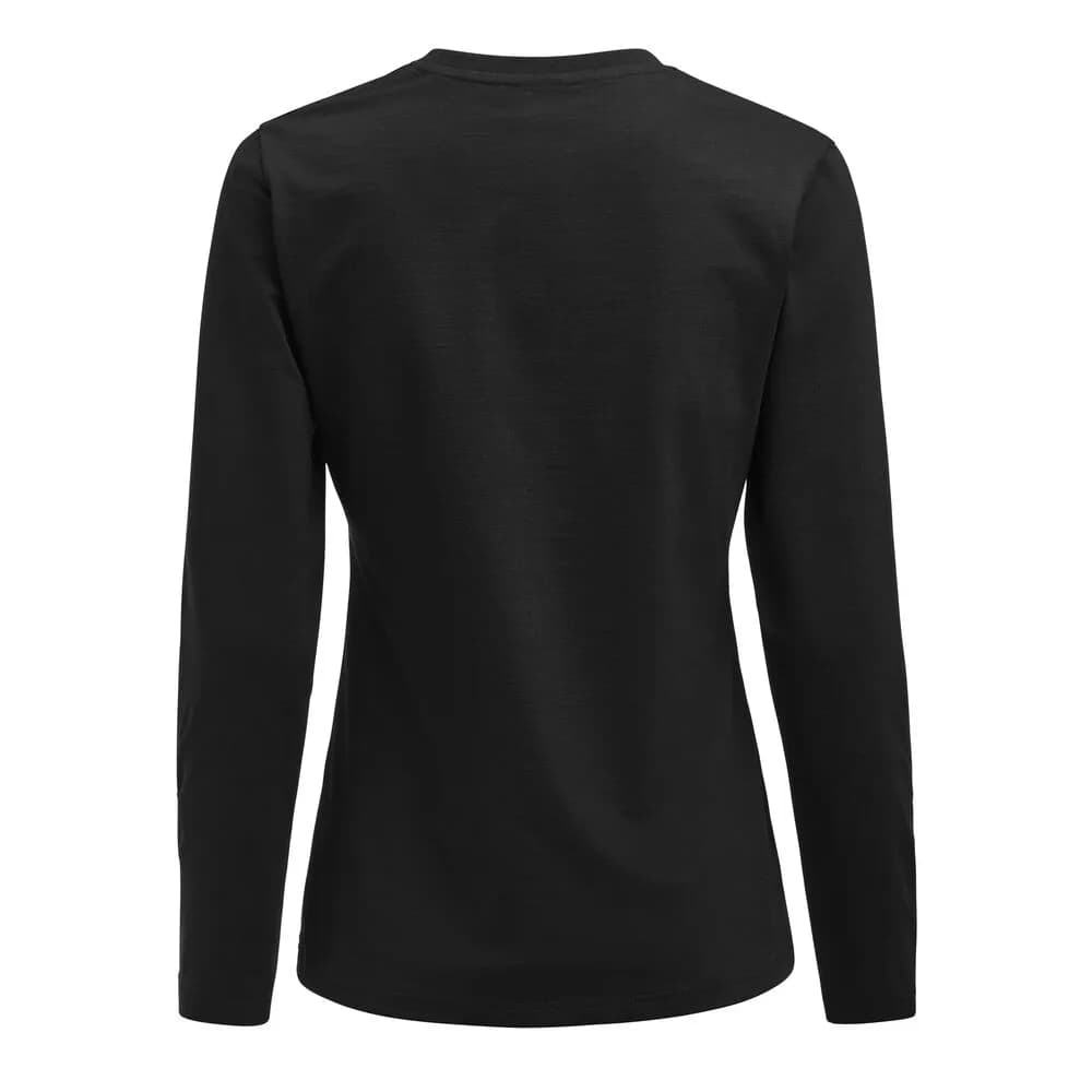 Heavier Pro L/S T-Shirt Damen - Schwarz