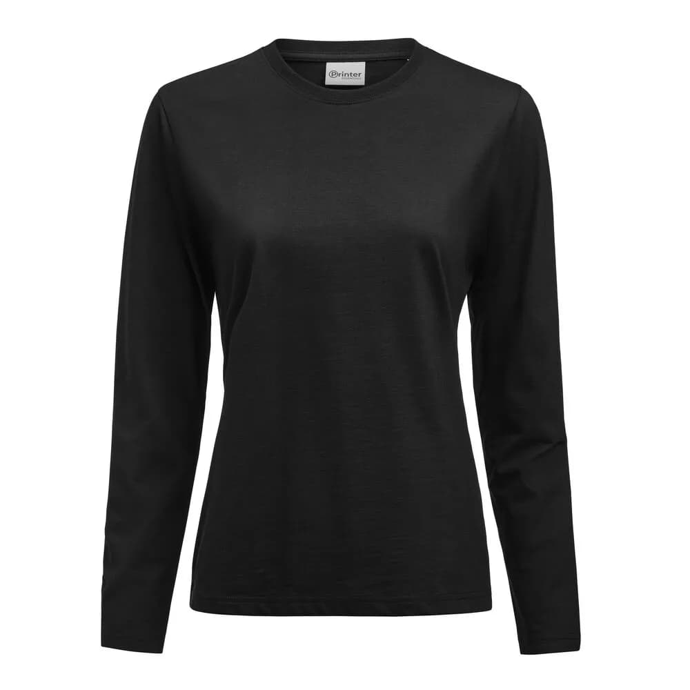 Heavier Pro L/S T-Shirt Damen - Schwarz