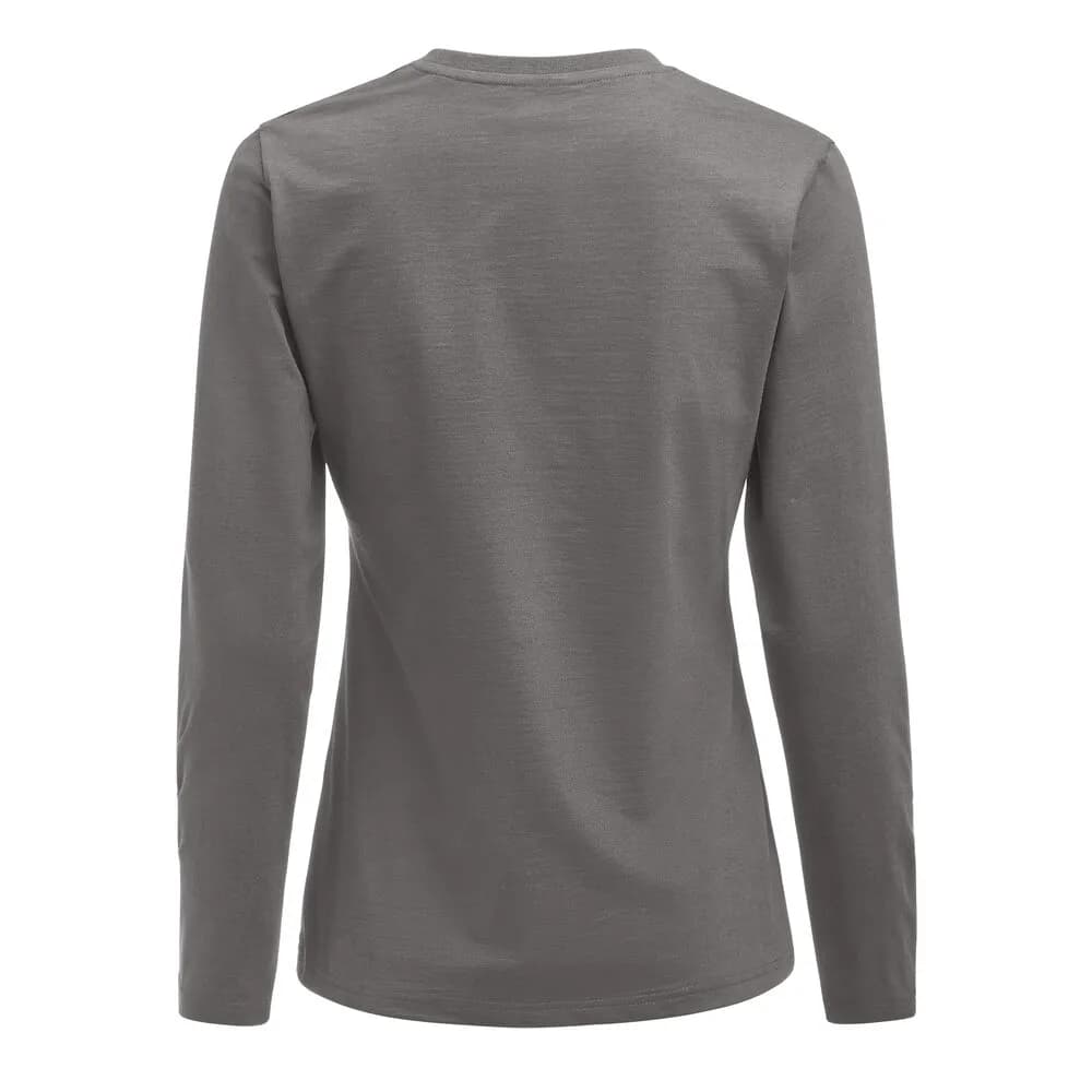 Heavier Pro L/S T-Shirt Damen - Grau