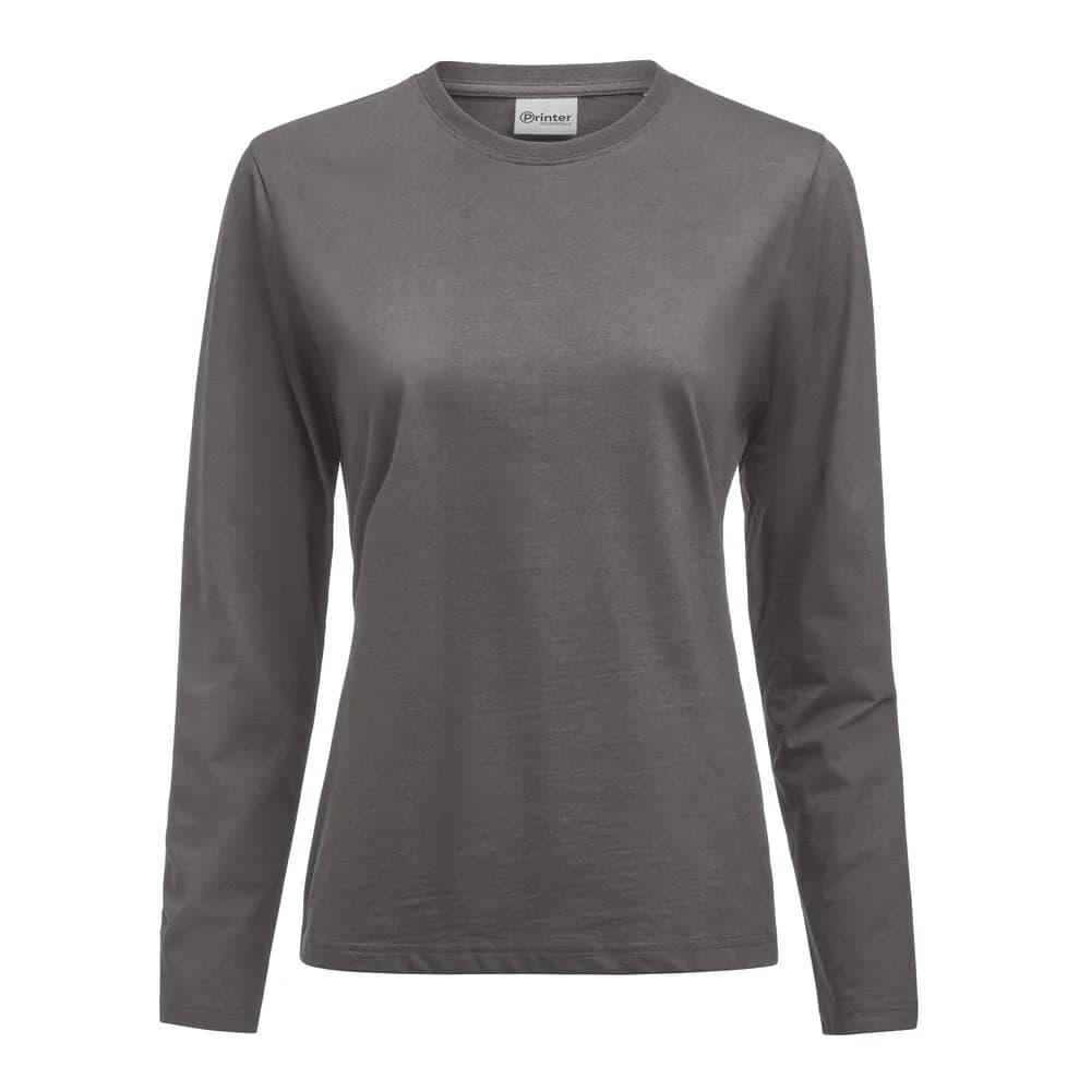 Heavier Pro L/S T-Shirt Damen - Grau