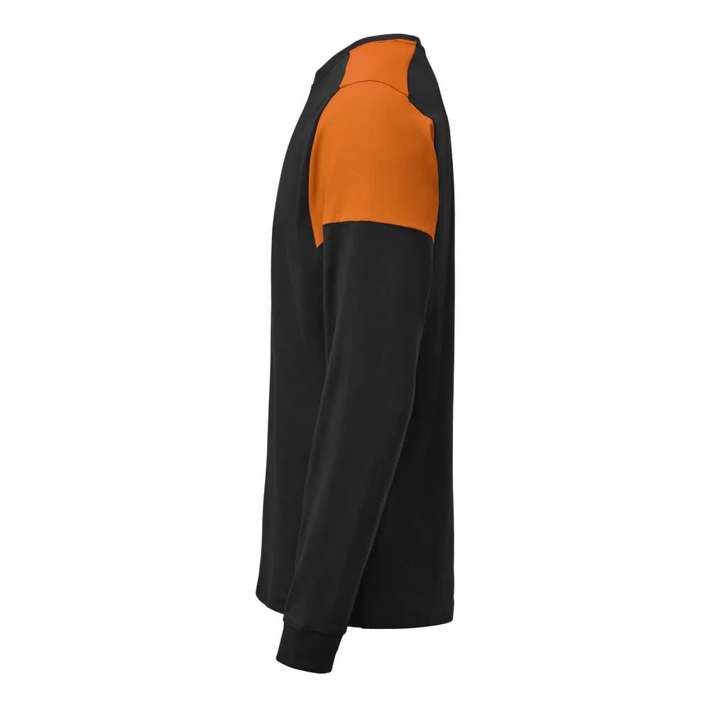 Prime T-shirt Long Sleeve T-shirt Herren - Schwarz/Orange