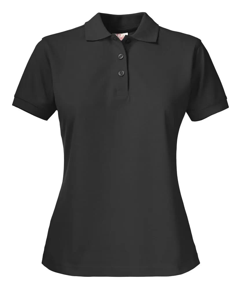 Surf Pro Lady Polo Pique Damen - Schwarz