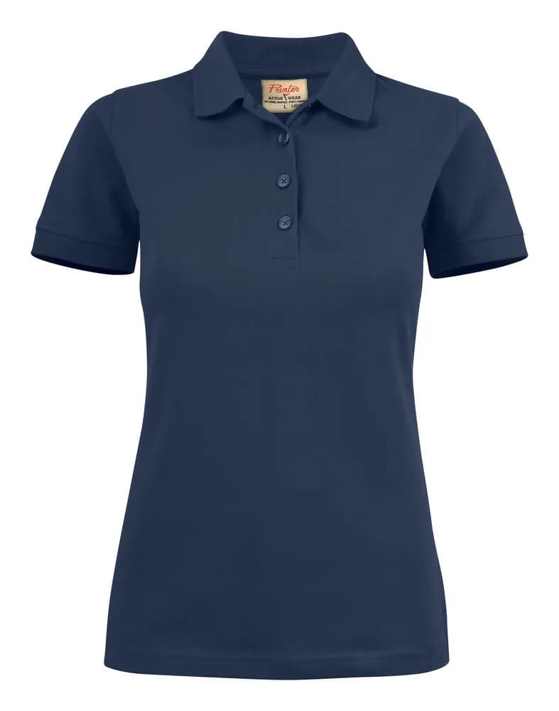 Surf Stretch Polo Pique Damen - Marine