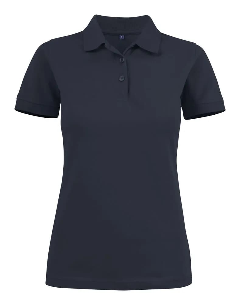 Surf Stretch Polo Pique Damen - Dunkelmarine