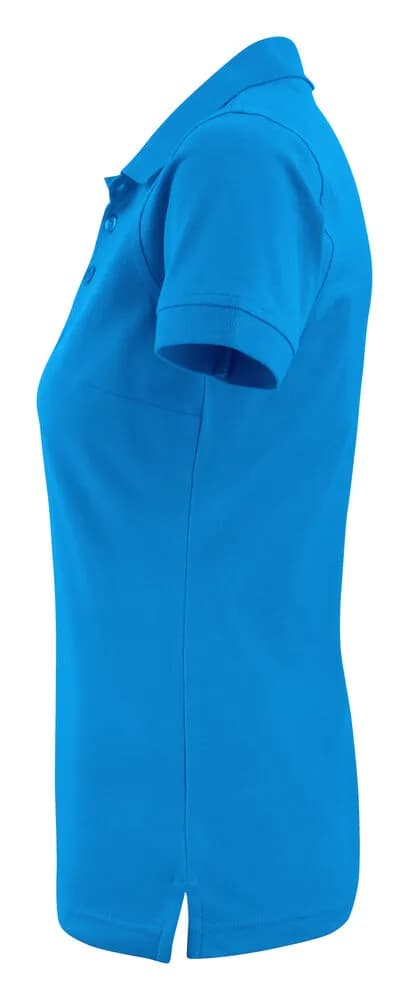 Surf Stretch Polo Pique Damen - Blau