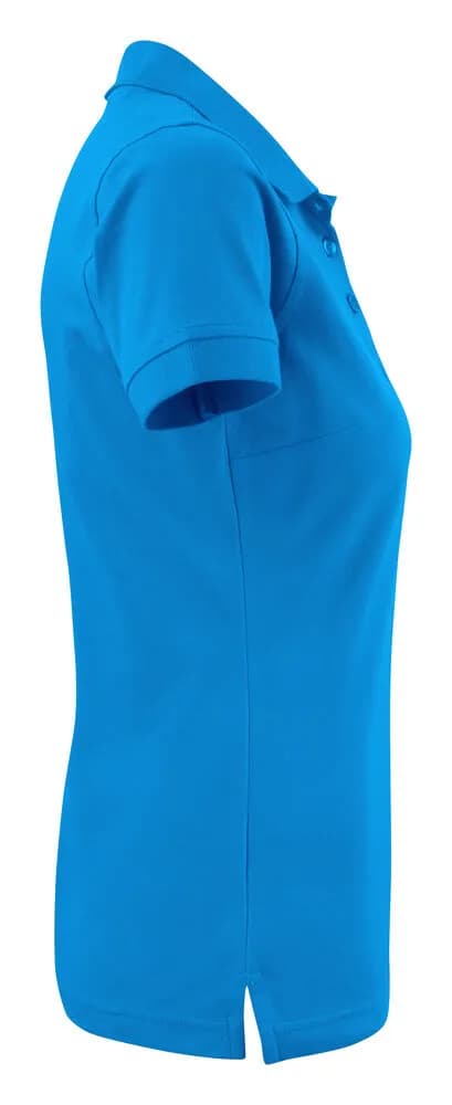 Surf Stretch Polo Pique Damen - Blau