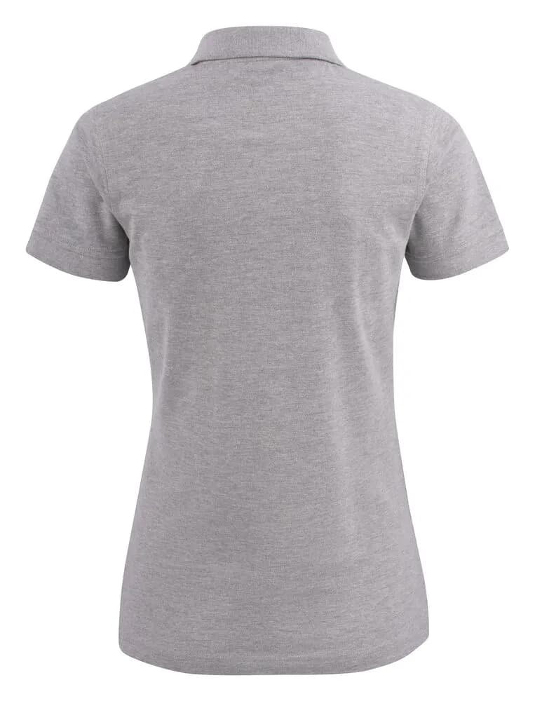Surf Stretch Polo Pique Damen - Grau Meliert