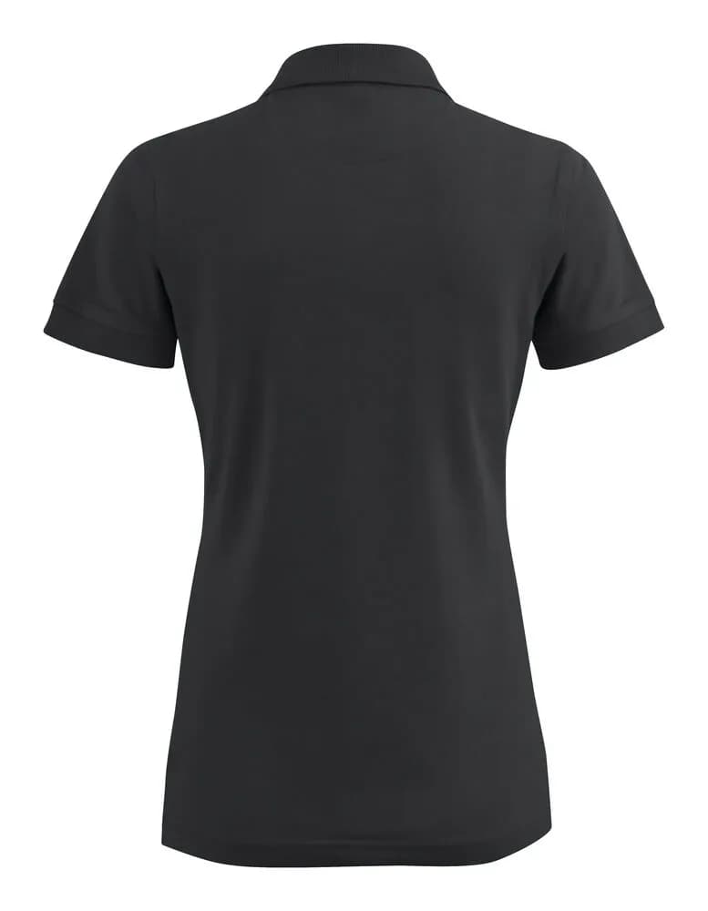 Surf Stretch Polo Pique Damen - Schwarz