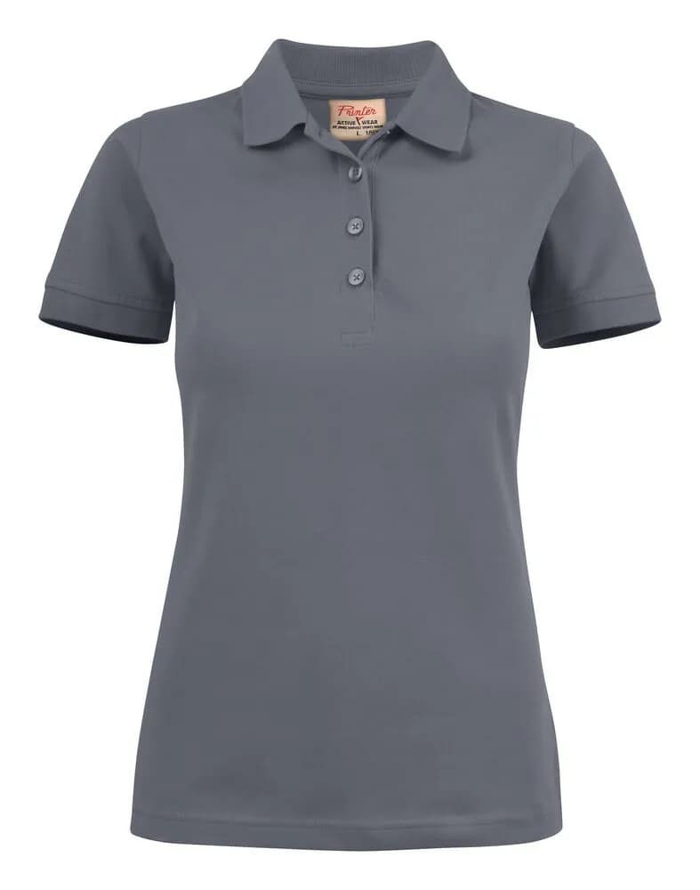 Surf Stretch Polo Pique Damen - Grau