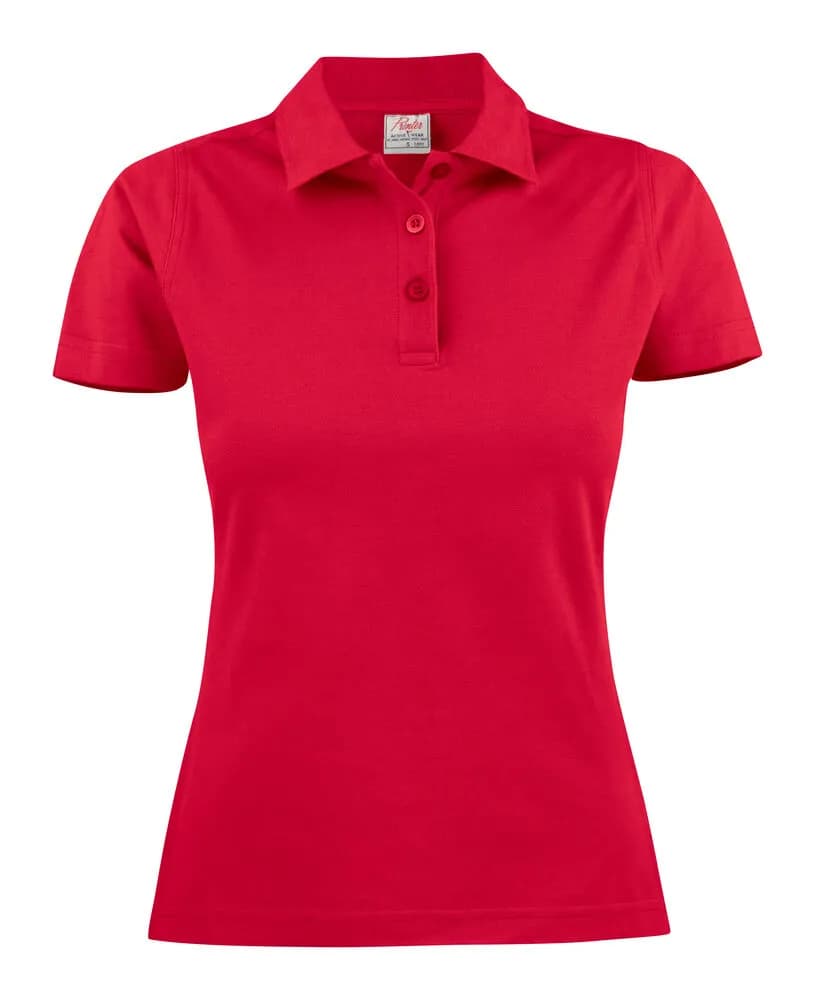 Surf Light  Polo Pique Damen - Rot