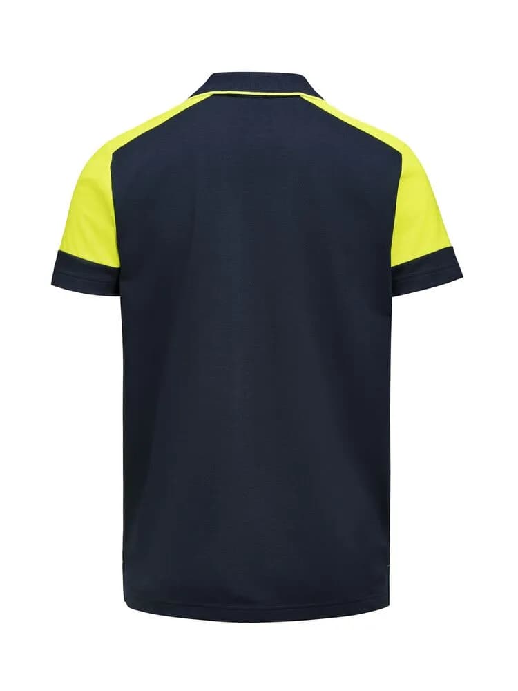 Prime Polo Herren - Marine/Neongelb