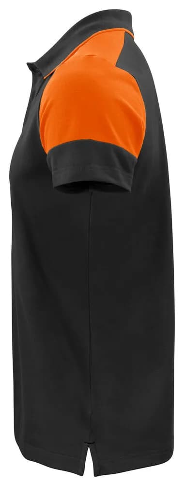 Prime Polo Herren - Schwarz/Orange