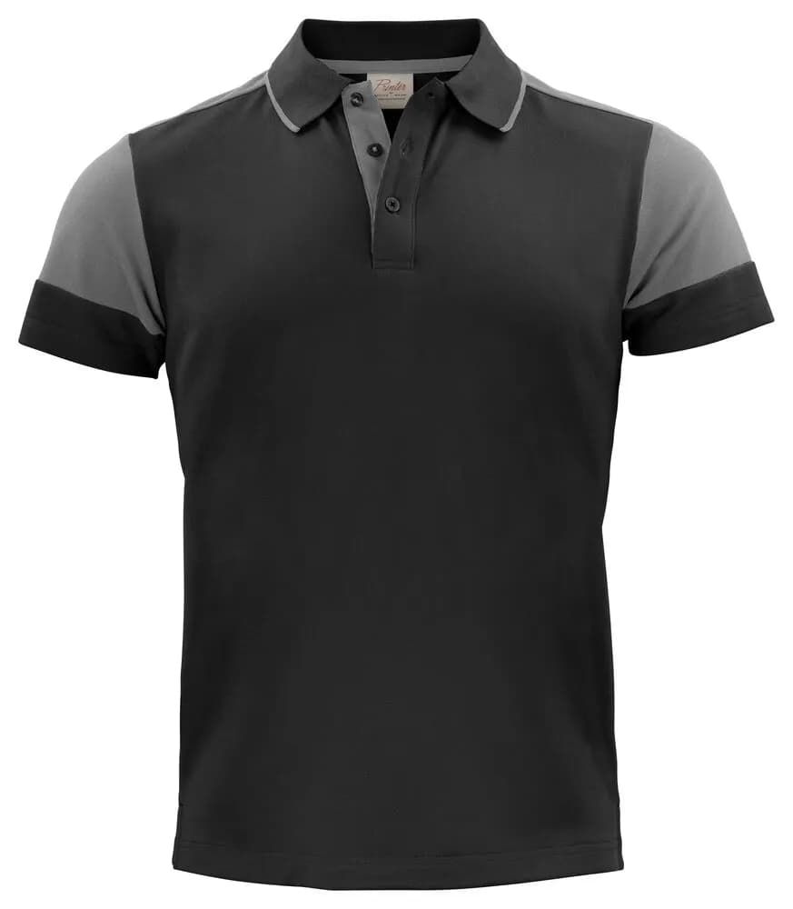 Prime Polo Herren - Schwarz/Anthrazit