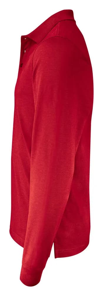 Surf Pro L/S Polo Pique Herren - Rot