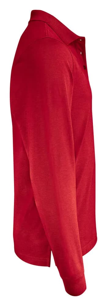 Surf Pro L/S Polo Pique Herren - Rot