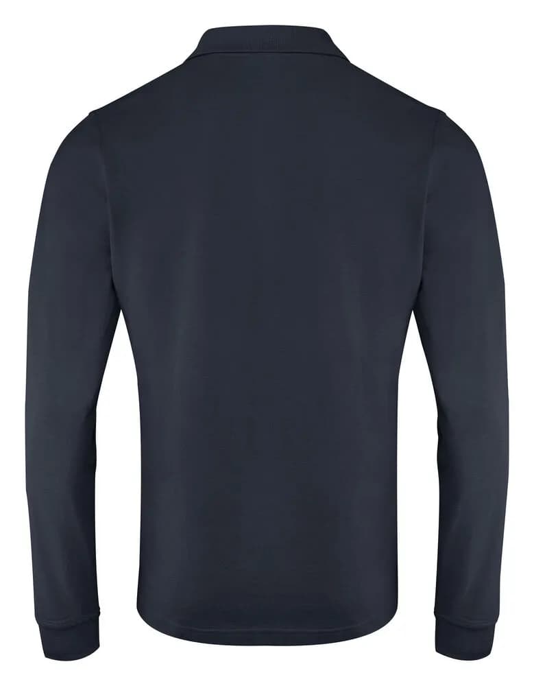 Surf Pro L/S  Polo Pique Herren - Dunkelmarine