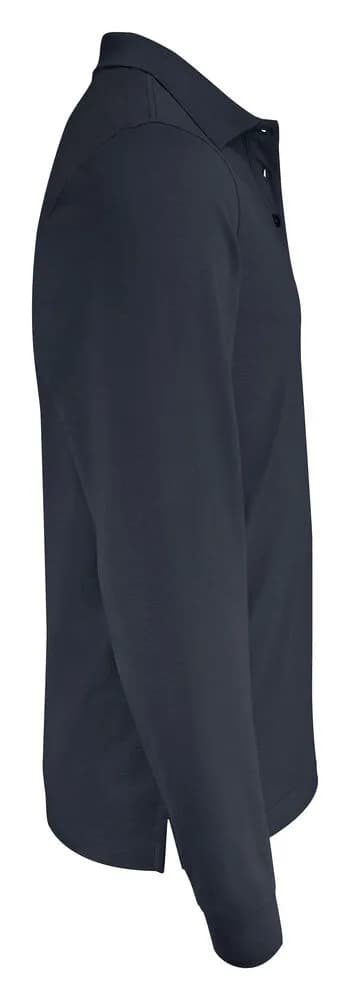 Surf Pro L/S  Polo Pique Herren - Dunkelmarine