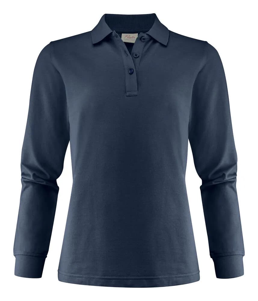 Surf Pro L/S  Polo Pique Damen - Marine
