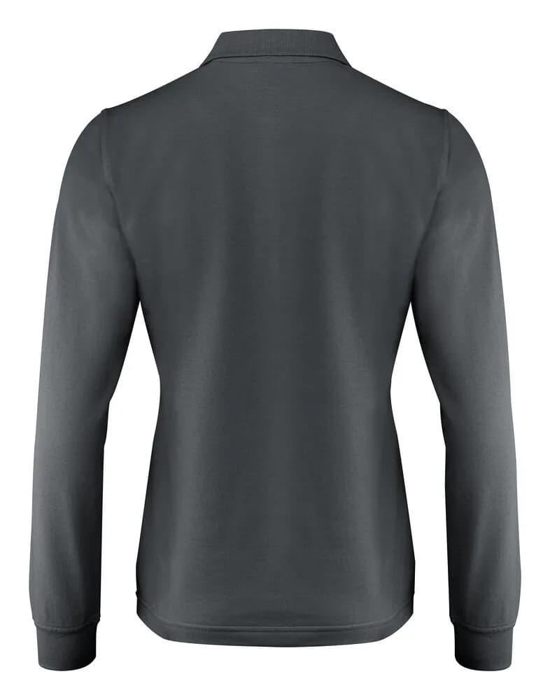Surf Pro L/S Polo Pique Damen - Grau