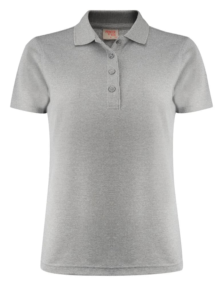 Smash Polo Damen - Grau Meliert