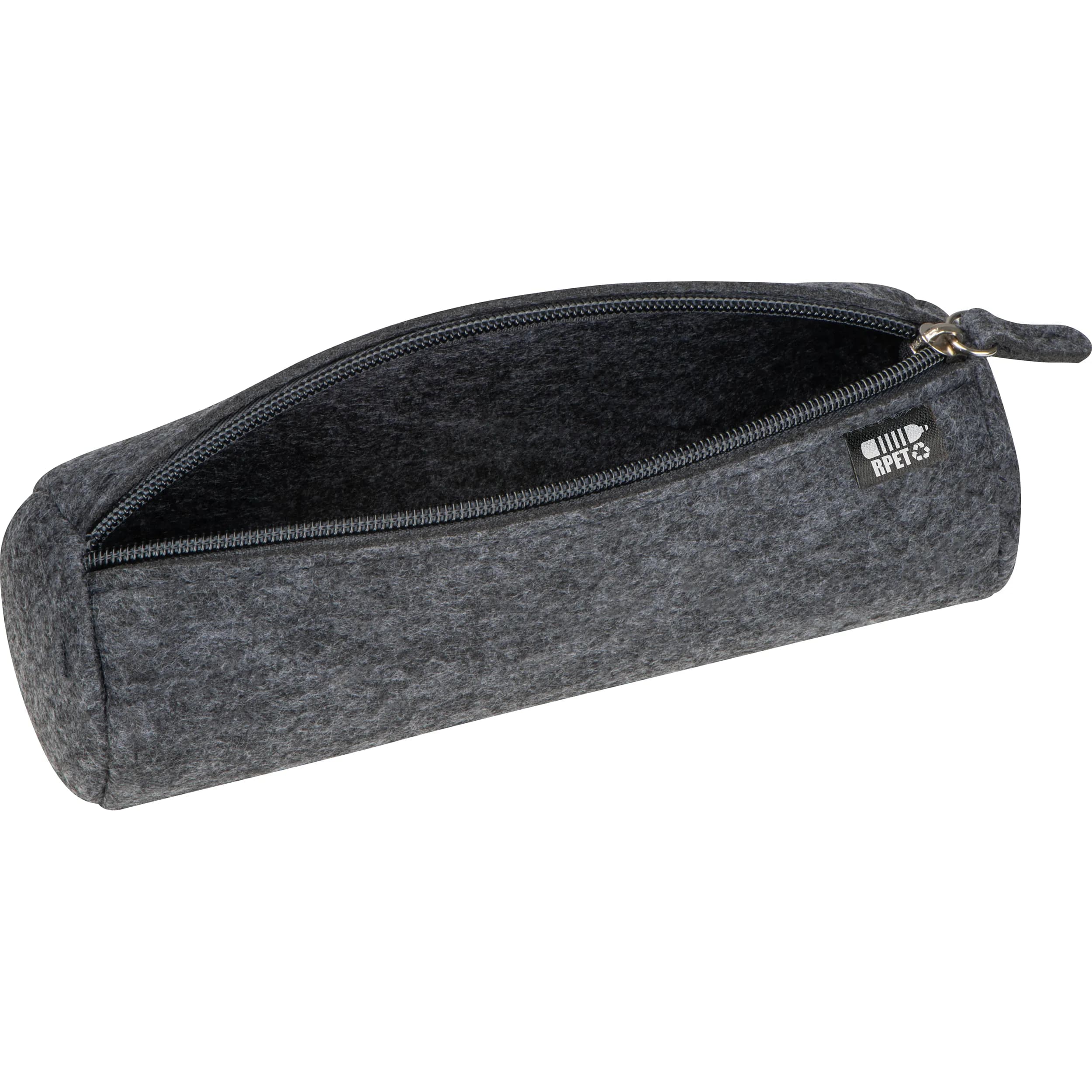 Stiftemäppchen aus recyceltem Filz WALERIAN - anthrazit
