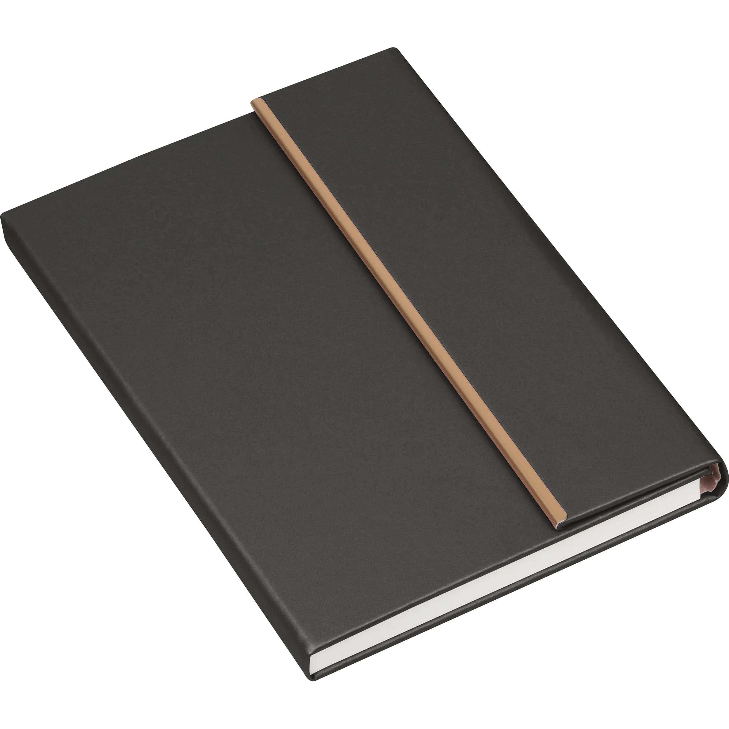 CrisMa Set aus Notizbuch und Kugelschreiber MAGGIE - schwarz